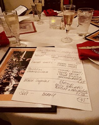 Trattoria Mezzomondo menu 5